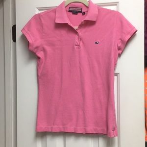 Pink Vineyard Vines Polo
